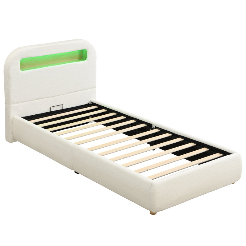 Metal Ottoman Storage Bed