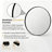 Alauni Metal Round Wall Mirror,Decorative Mirror for Bathroom,Entryway,Hallway -1300406101-1300406102