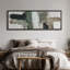 Art mural moderne avec blocs abstraits verts et noirs modernes-1637989977-1637989979