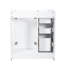 Ensemble de meuble-lavabo autoportant avec cadre en bois massif 30 po, 3 tiroirs et portes à fermeture douce-130940240