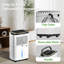 3000 Sq. Ft. 30 Pint Room Dehumidifier With Large 6.5 Litre Water Tank, 24 Hour Timer, Quiet, 2 Modes Of Operation Manual Auto Function