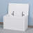 Modern Lift Top Entryway Storage Cabinet With 2 Safety Hinge