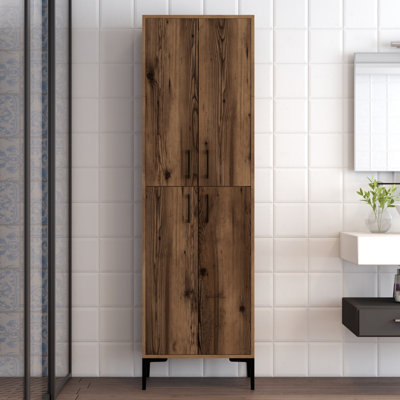 Abate Freestanding Linen Cabinet
