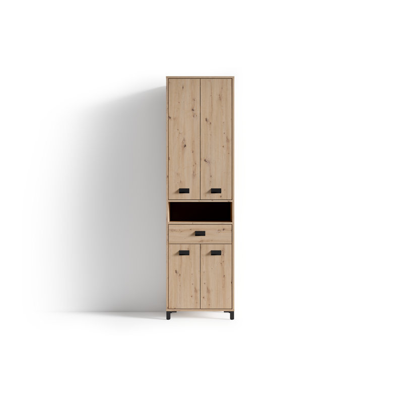 Mongo Linen Cabinet, Artisan Oak