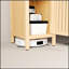 Armoire fine et haute en bambou naturel de grande capacité pour un rangement efficace et une décoration intérieure élégante