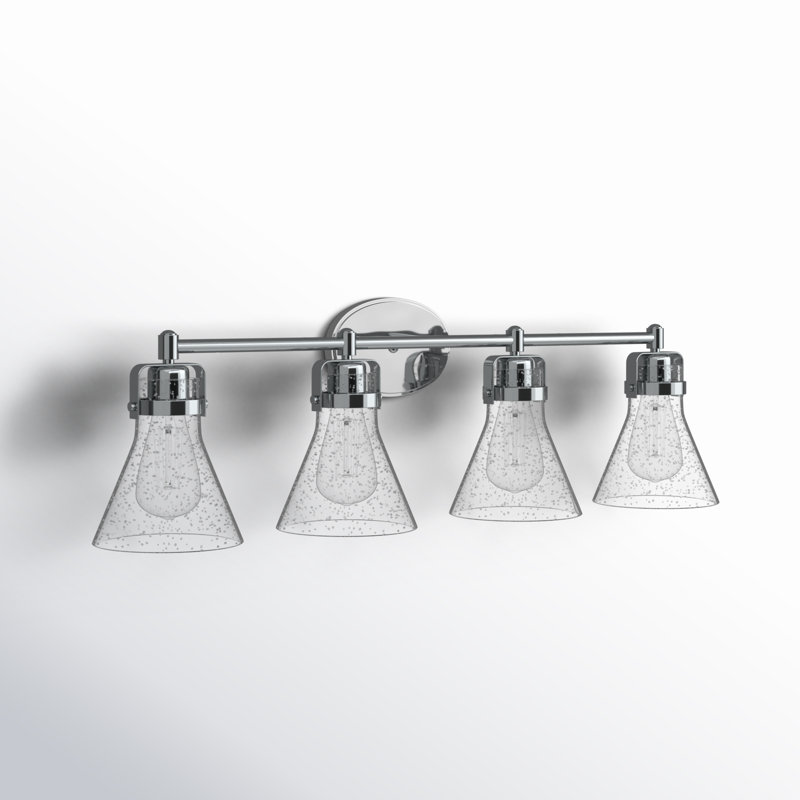 Urbana Dimmable Vanity Light, No, Polished Chrome, 4