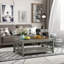 Table basse avec plateau de rangement en verre de 45,5 po Wexford-1872005603