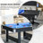 3-in-1 Combination Foldable Table Includes Billiards, Table Tennis, & Dining Table