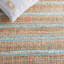 Tapis géométrique en jute et en coton tissé à plat Ifeoluwakitan-1288416062