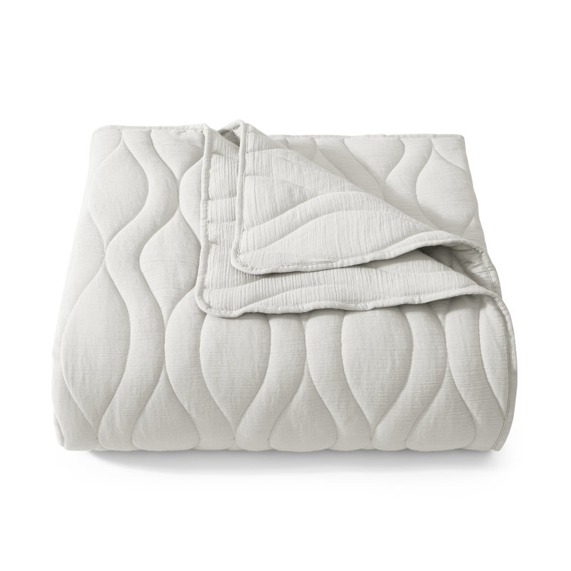 Cover 3Pc. Quilt Set, King Quilt + 2 Shams, Beige