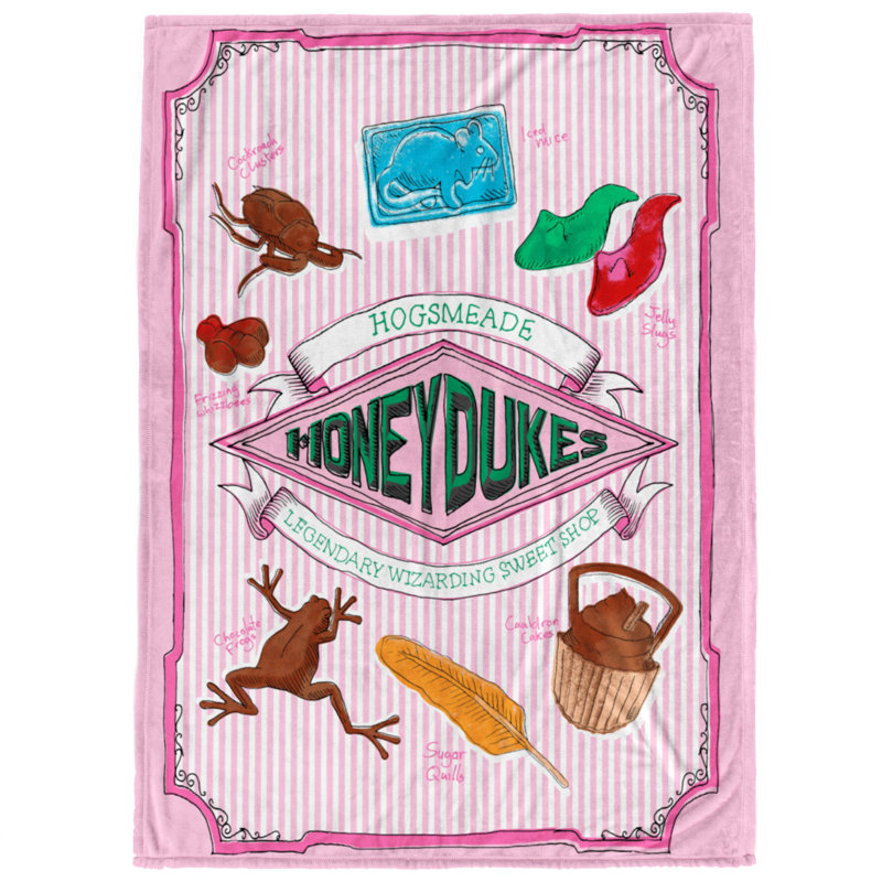 Harry Potter Honeydukes Silk Touch Throw 50X70