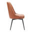 Ensemble de chaises pivotantes Keppel (ensemble de 2) - brun-125402647