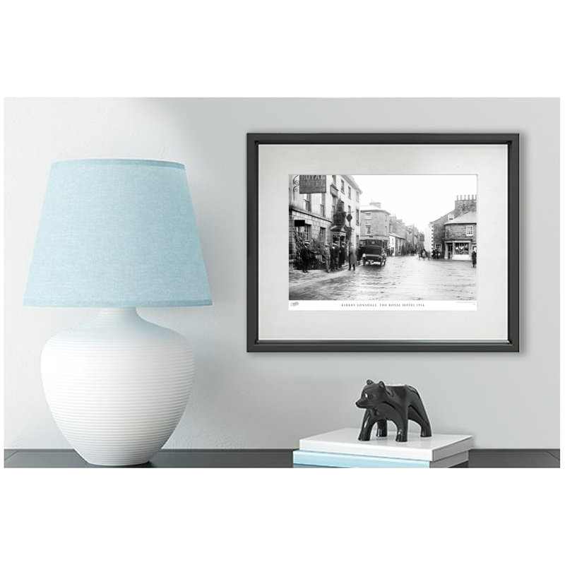 Kirkby Lonsdale, The Royal Hotel 1914 by Francis Frith - Single Picture Frame Print, 60cm H x 80cm W x 2.3cm D