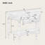 Console de style campagnard avec tiroir et tablette Farmhouse-1102208610