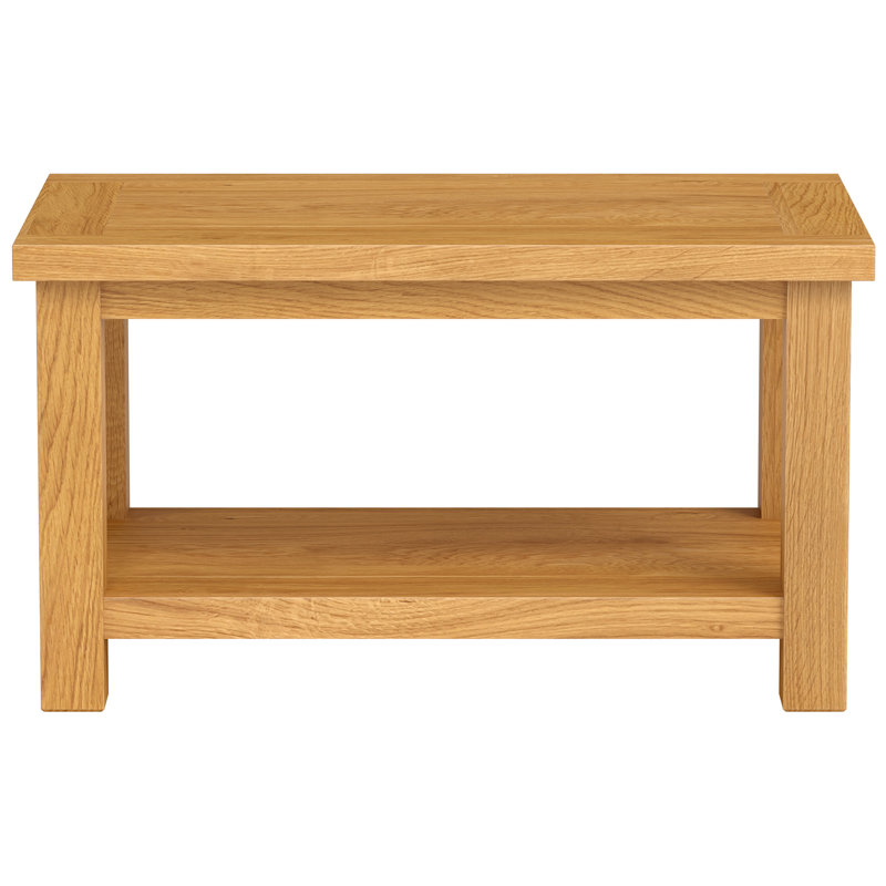 Four Leg Coffee Table with Storage, H45 x L80 x W45cm