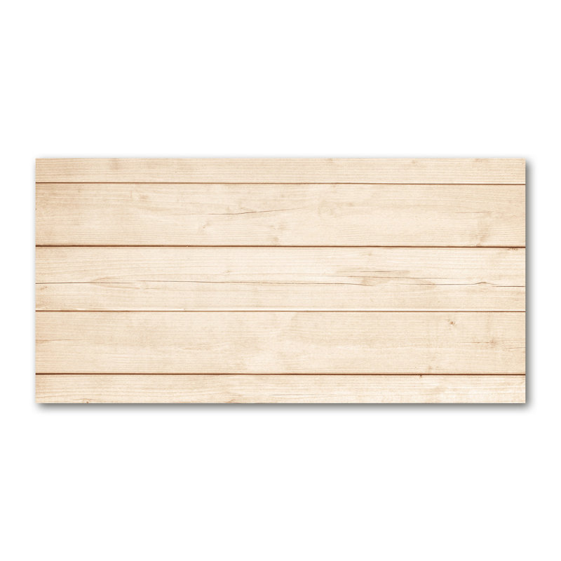 Wooden Background - Wrapped Canvas Print