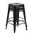 Juddson 24" Counter Stool with Metal Frame,Bar Stools Set Of 4 Indoor-Outdoor Stool-463790307