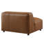 Fauteuil modulaire en cuir sans accoudoirs Auren-107144081
