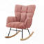 Chaise berçante en tissu Teddy-116434670