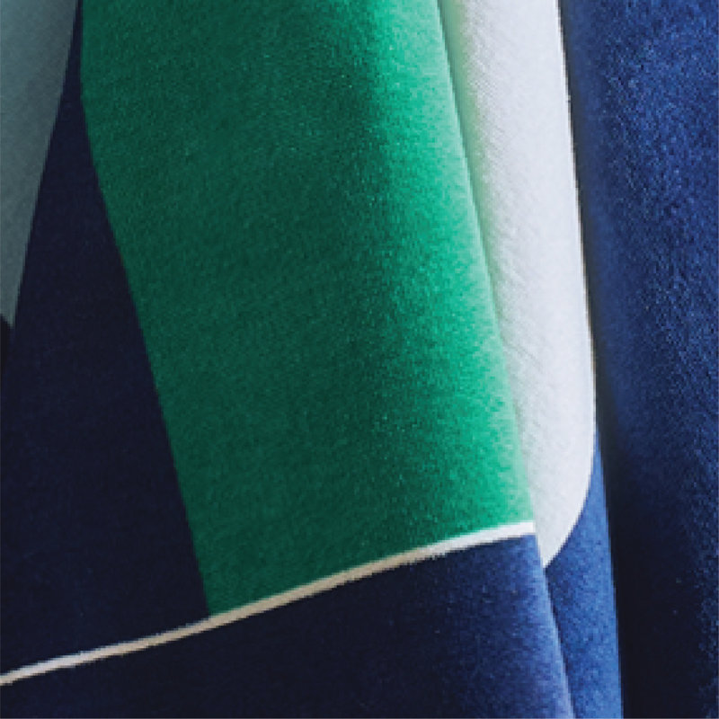 Lacoste Oversized Cotton Beach Towel 36x72, Sporty Stripe