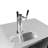 Stainless Steel Undercounter Refrigerator