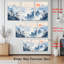 Tableau sur toile de paysage chinois (lot de 3)-118681140