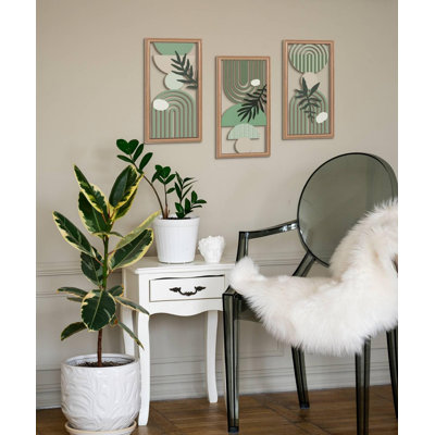 Boho Mountain Wall Art Set Of 3