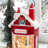 10.5"H Lighted Christmas Santa's Workshop Waterglobe