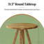 Table basse ronde
