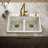 Riverby 33 In. Top-Mount Double-Bowl Kitchen Sink-125040107-125040110-107896240