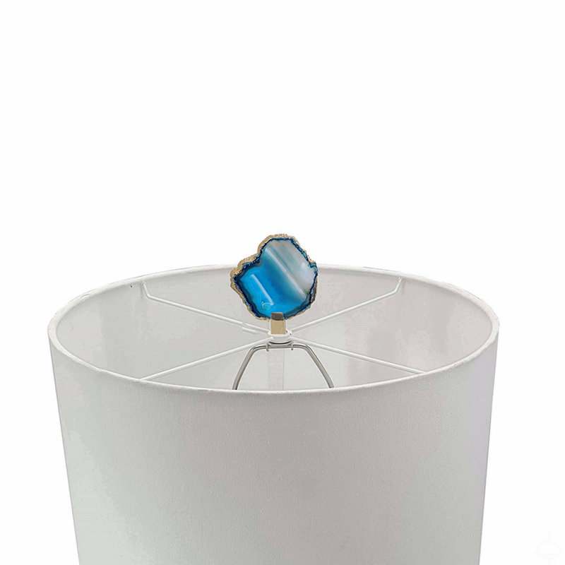 Lampe de table avec base en marbre