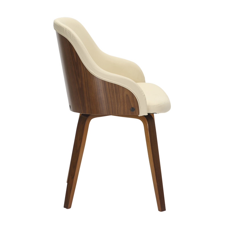 Hackler Upholstered Armchair, Cream Pu