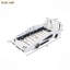 Race Car-Shaped Platform Bed With Wheels