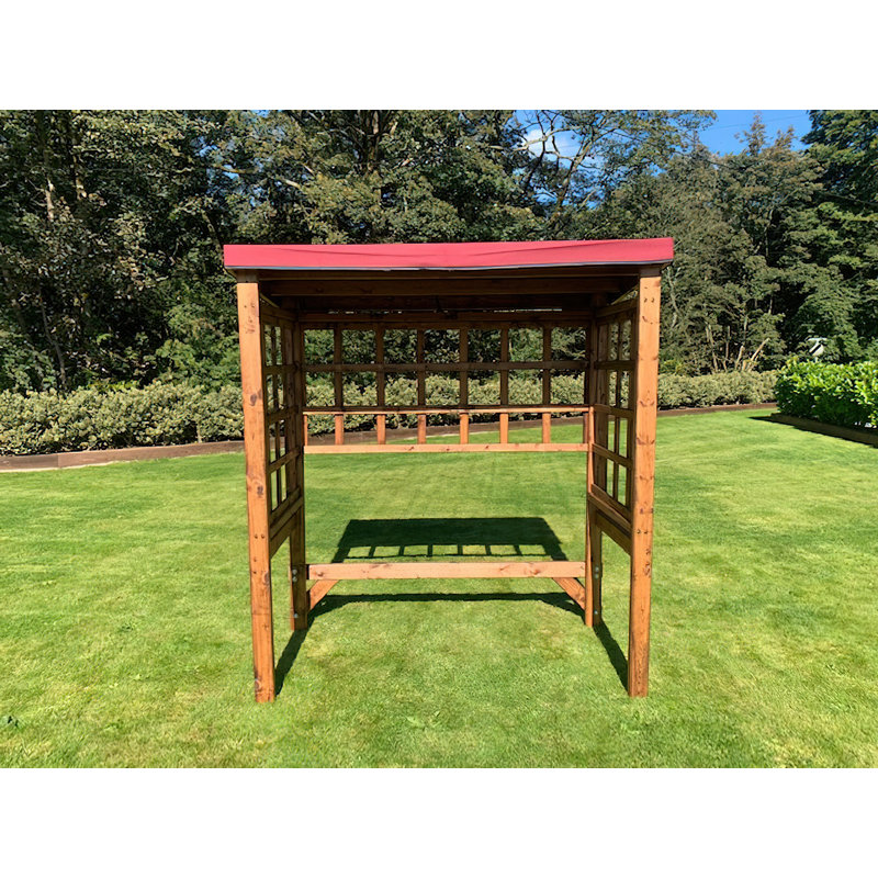 Boody 17.2m x 9.2m Patio Gazebo, Burgundy