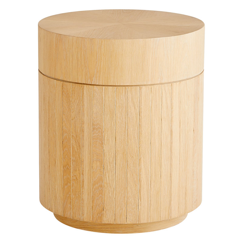 Lamu Solid Wood End Table