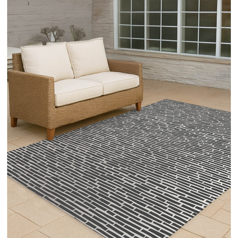 Tapis d'extérieur antidérapant, Rectangulaire 8 pi x 10 pi