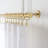 Cambria Designer Series Premium 1-1/8 in Larger Dia. Non-Adjustable Curtain Rod and Designer Brackets-99470100-99470094