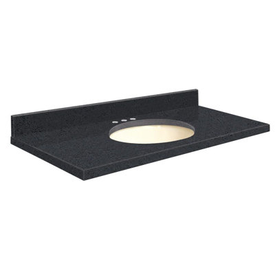 Dessus de salle de bain simple 49 po meuble-lavabo