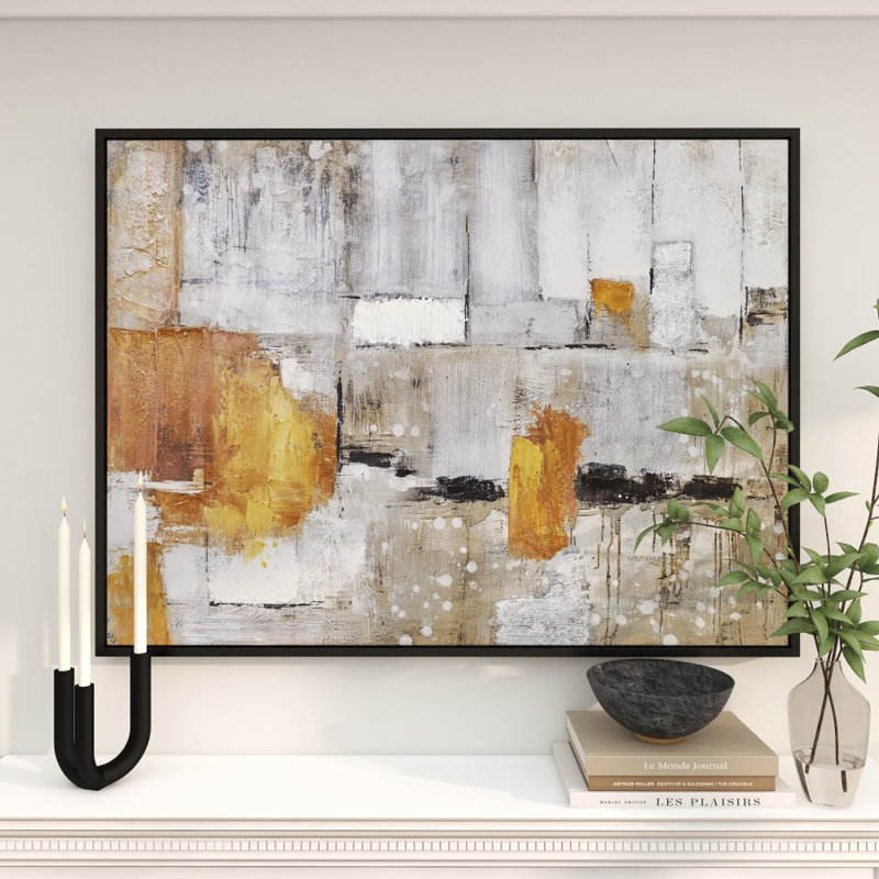 Reproduction encadrée sur toile