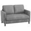Small 2 Seat 48" Corduroy Sofa, Comfy Sofa Couch W 2 Seater Corduroy Loveseat-2099634066