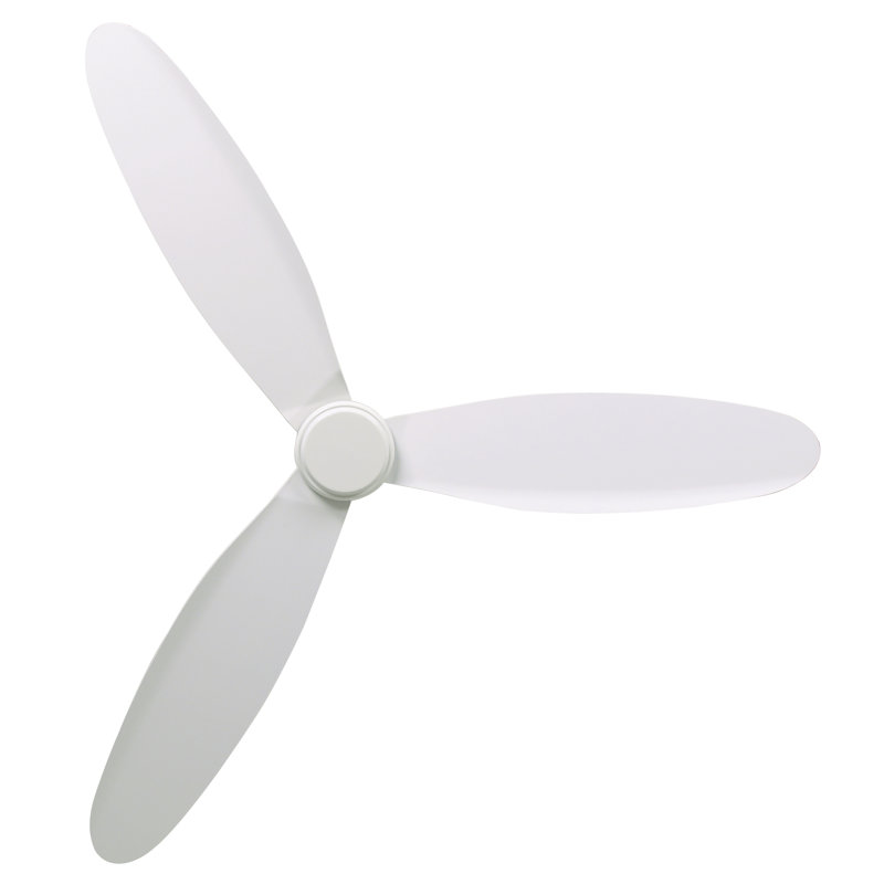 Radar 52in 3-Blades Indoor Ceiling Fan with Remote Control, White