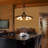 Tyleshia 6 - Light 23" in Dimmable Sputnik Wagon Wheel Chandelier Rustic Industrial Metal Light Fixture for Kitchen Island Living Room Entryway Hallway-902883164