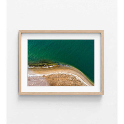 Reproduction de photographie d'un océan minimaliste