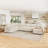 Brunella U-shaped Oversized Sleeper Sofa Storage Corduroy Sectional-114985702