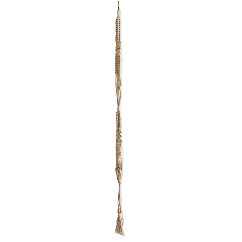 Cintre à 2 niveaux Macrame, H 63 po x l 8 po x P 8 po