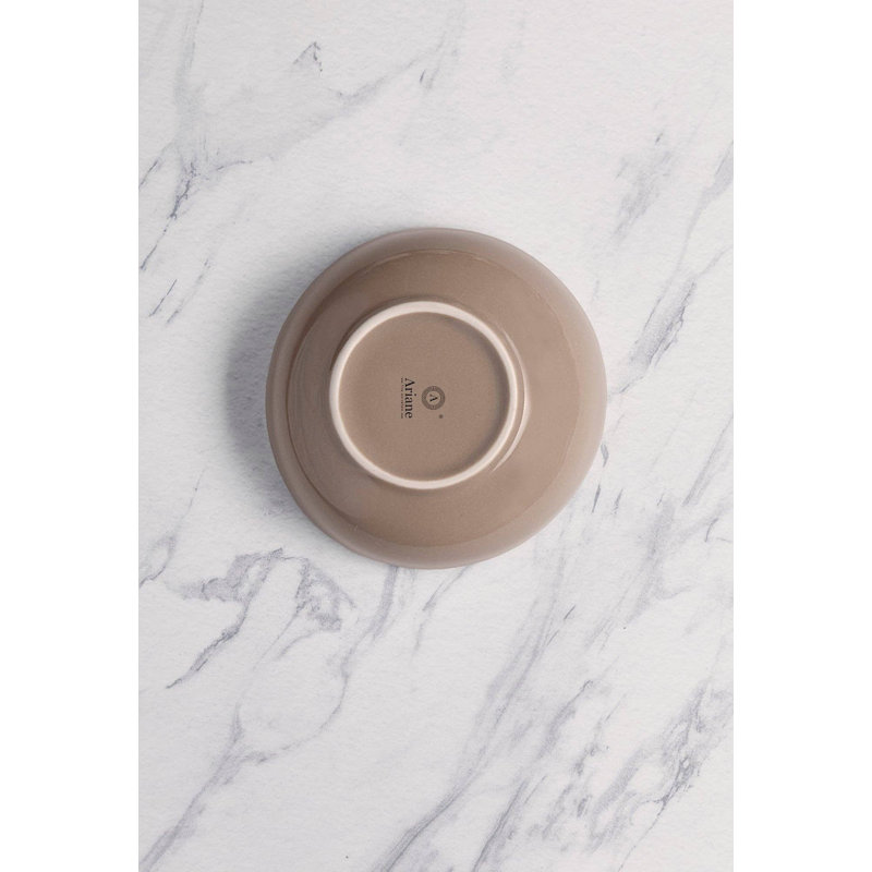 Bol en porcelaine SPLASH BEIGE | Cuvette empilable 4,7 po vitrée, Splash beige