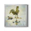 Americana Rooster - Reproduction d'art sur toile encadrée-1311878549-1311878546