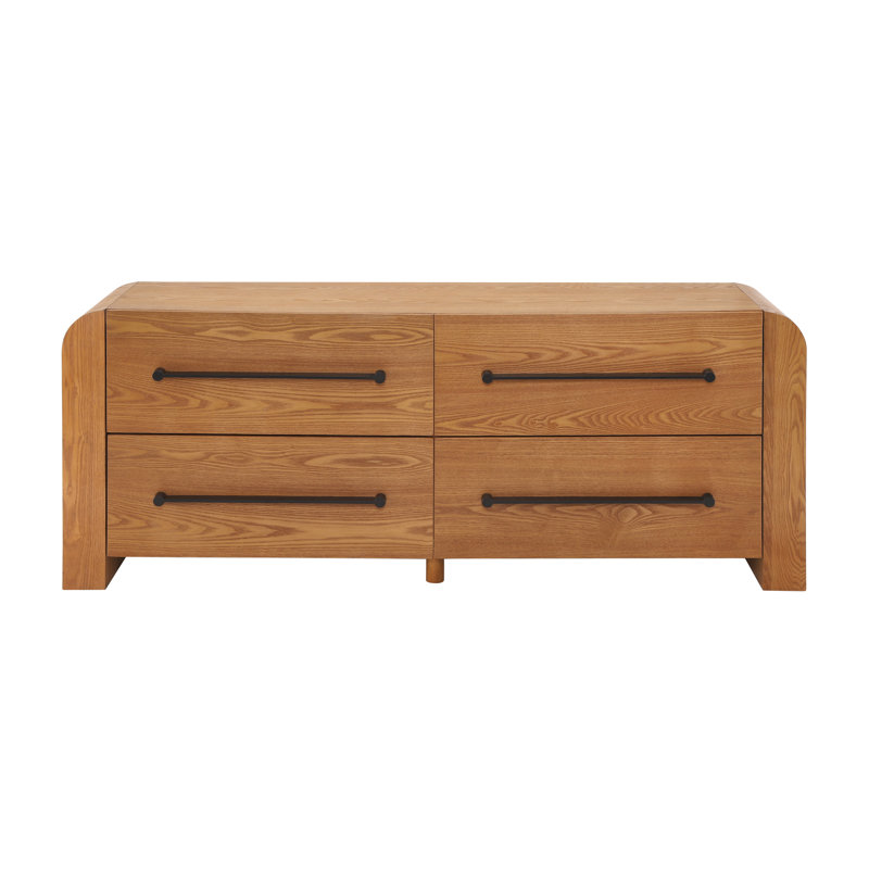 Commode 4 tiroirs Riviera, Naturel