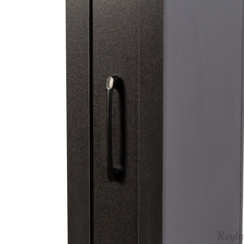 Étagère ouverte 7 côtés à 7 niveaux avec rangement coulissant et multi-fonctions pour la cuisine, le salon et les espaces étroits