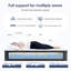 Matelas simple de 8 po pour lit simple, ressorts ensachés individuellement, housse de refroidissement tricotée en 3D, mousse viscoélastique imprégnée de gel, technologie d'isolation des mouvements, stabilité du bord zoné, emballé dans une boîte pour être expédié avec,